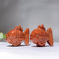 2.3" Golden Sandstone Fish Bulk Wholesale