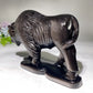 18cm Silver Obsidian Yak Carving Crystal Healing Bulk Wholesale
