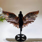 Aurora Fluorite Angel Wings Carving with Stand Crystal Healing Bulk Wholesale
