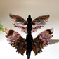 Aurora Fluorite Angel Wings Carving with Stand Crystal Healing Bulk Wholesale