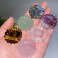 1.3" Crystal Sunflower Carving Bulk Wholesale