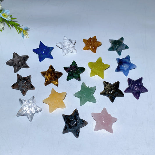 1.1" Crystal Staryu Pokemon Series Carving Bulk Wholesale