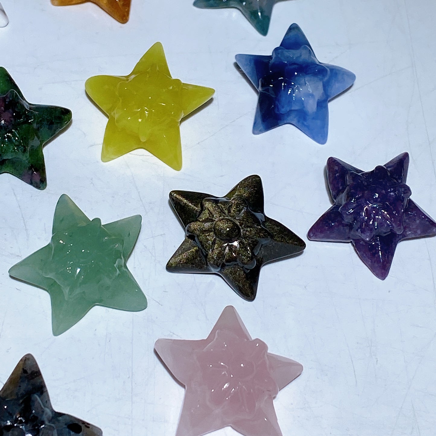 1.1" Crystal Staryu Pokemon Series Carving Bulk Wholesale