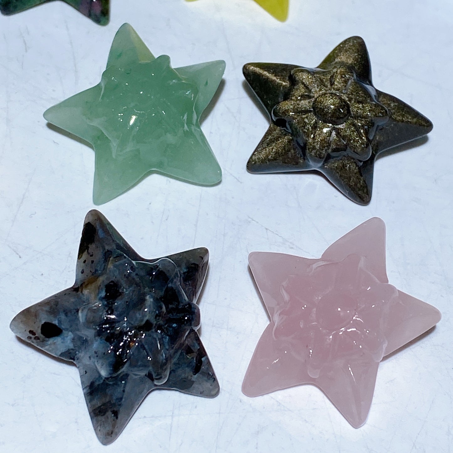 1.1" Crystal Staryu Pokemon Series Carving Bulk Wholesale