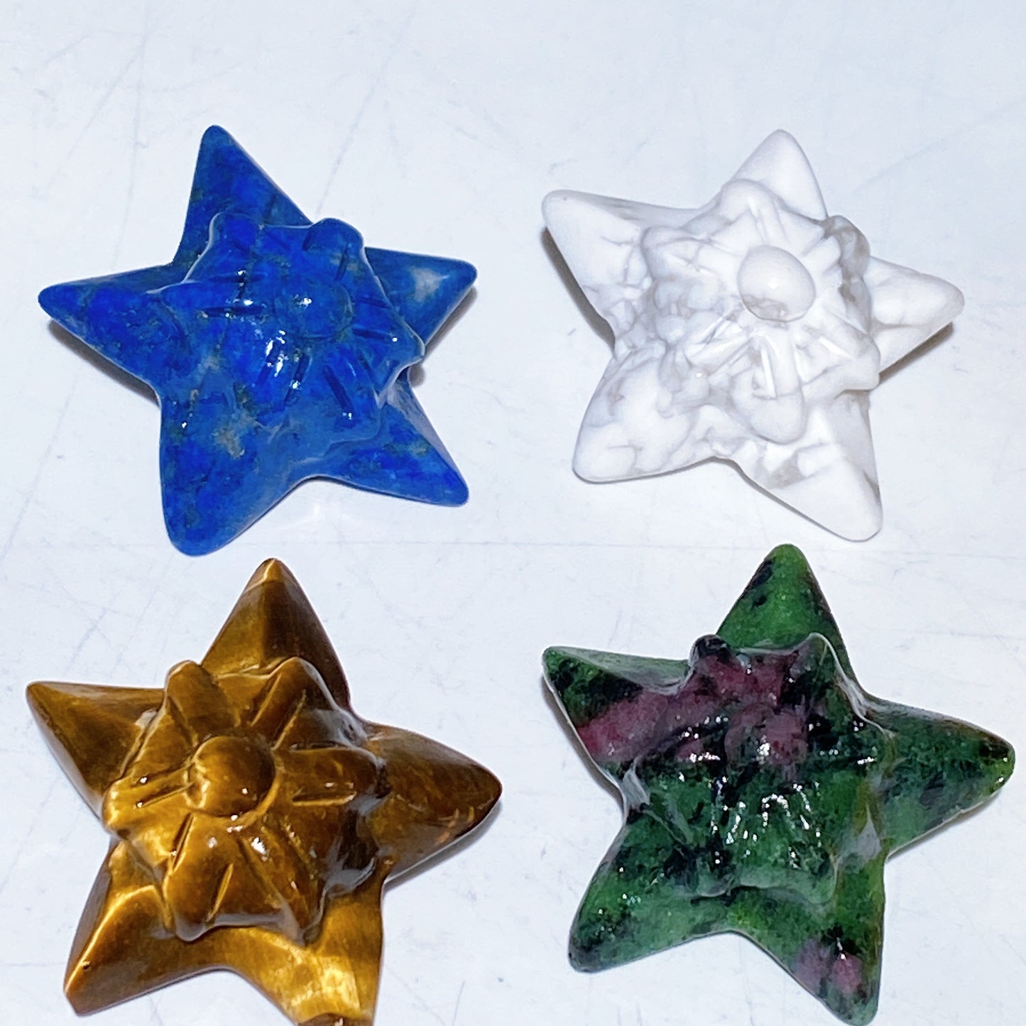 1.1" Crystal Staryu Pokemon Series Carving Bulk Wholesale