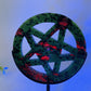 3.8" Crystal Pentacle Carving with Stand Bulk Wholesale