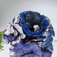 22cm Unique Blue Flower Agate Dragon Carving with Stand Crystal Healing Bulk Wholesale