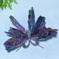 3.5"-4.0" Aura Black Tourmaline Butterfly Free Form Bulk Wholesale