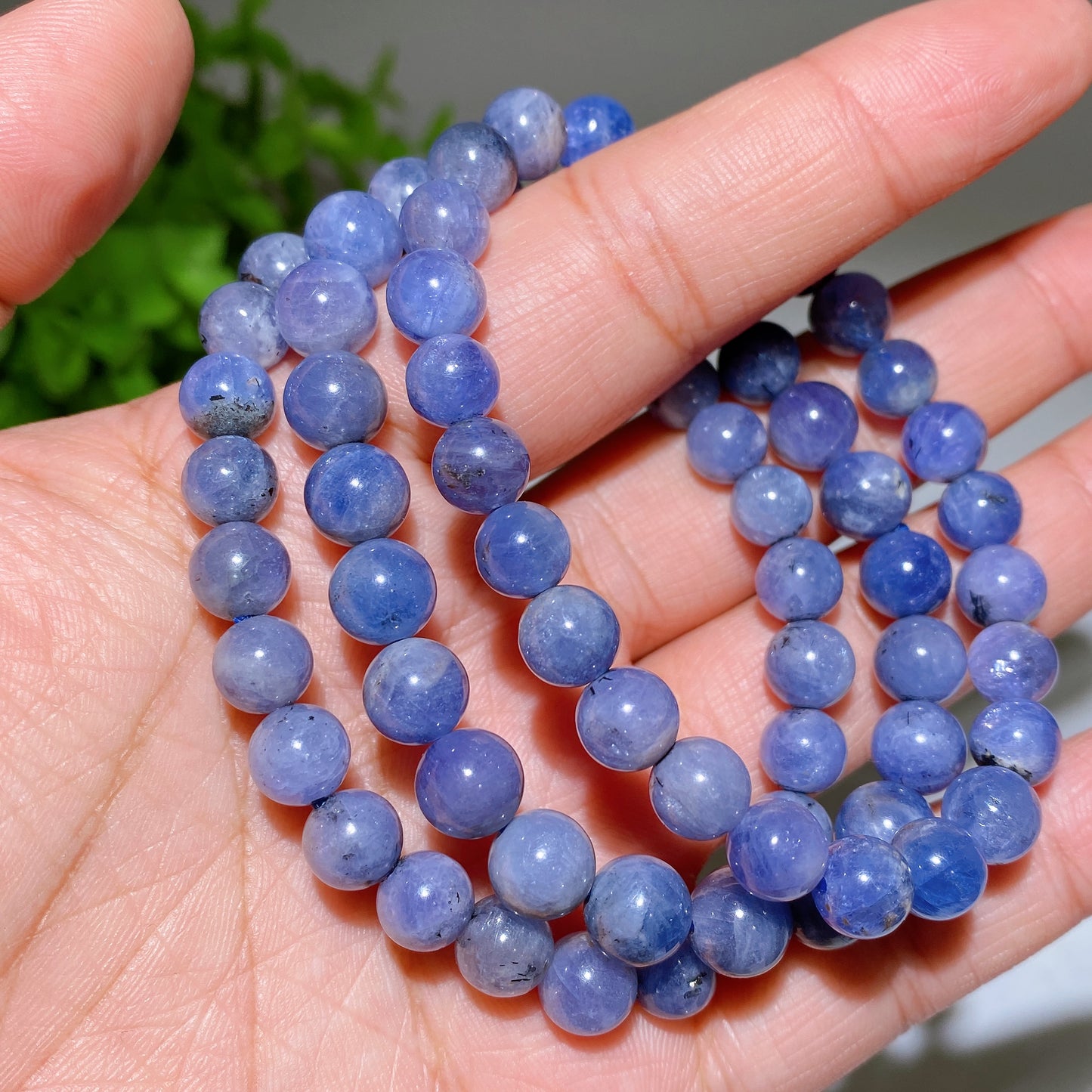 6-20mm Tanzanite Jadeite Sugilite Snowflake Agate Crystal Bracelet Bulk Wholesale