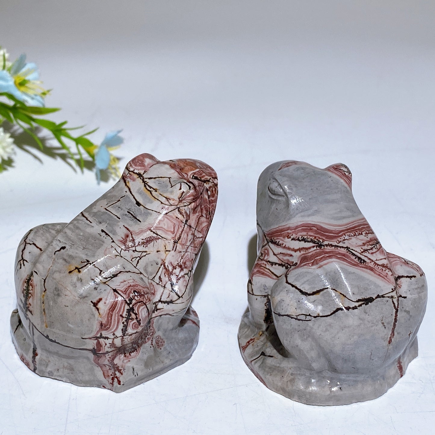 2.2" Picture Jasper Carving Bulk Wholesale