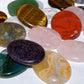 1.4"-1.8" Mixed Crystal Falt Worry Stone Bulk Wholesale