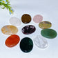 1.4"-1.8" Mixed Crystal Falt Worry Stone Bulk Wholesale