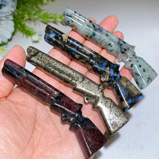 3.8" Crystal Shotgun Carving Bulk Wholesale