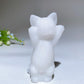 3.8" Crystal Cat Carving Bulk Wholesale