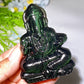 3.2" Rainbow Obsidian Ganesha Carving Crystal Healing Bulk Wholesale
