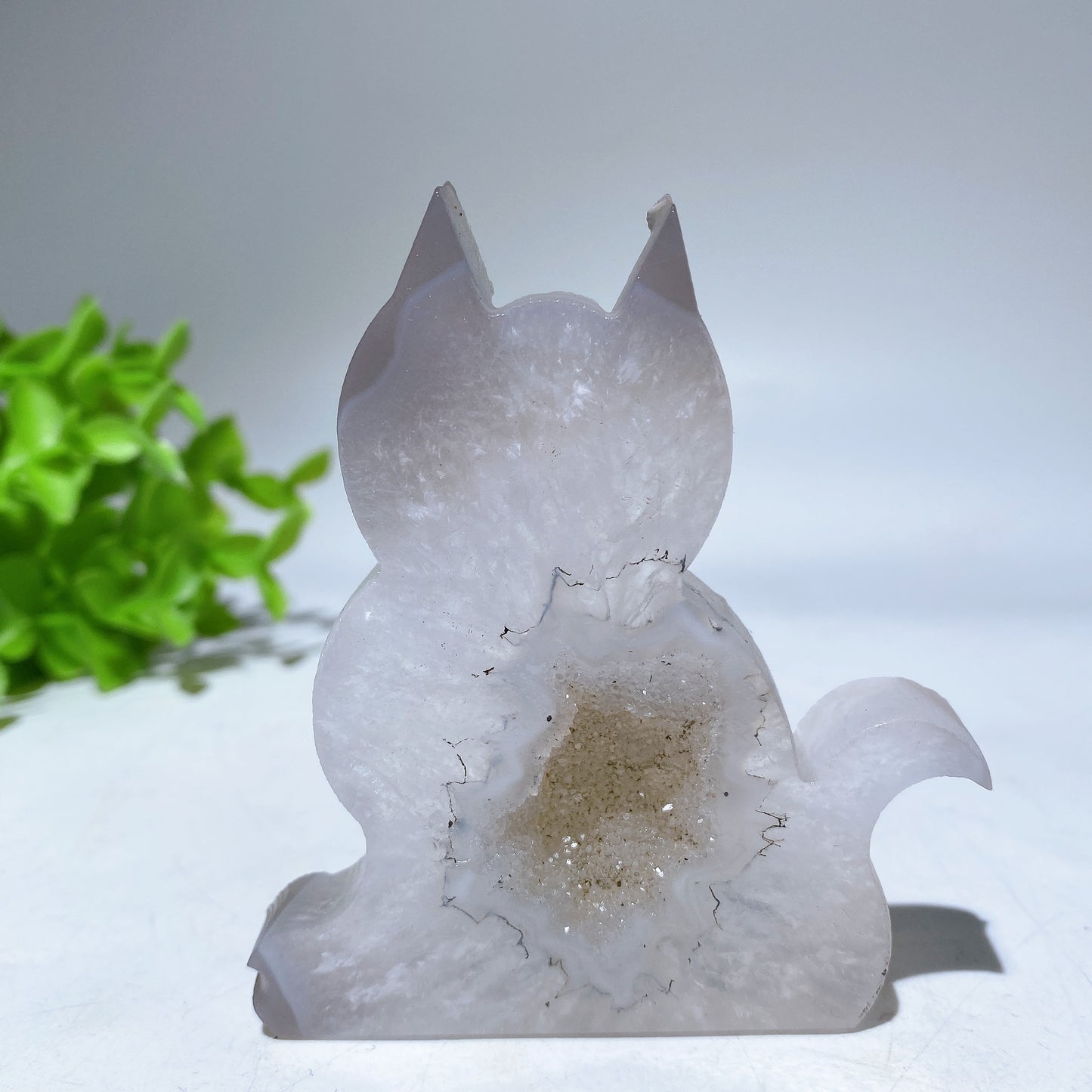 3.0" Crystal Cat Slab Carving Crystal Healing Bulk Wholesale