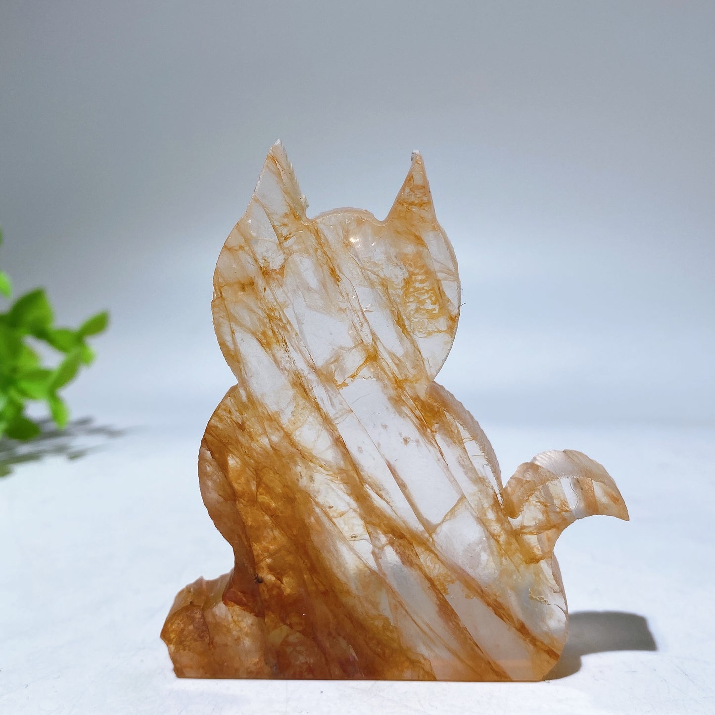 3.0" Crystal Cat Slab Carving Crystal Healing Bulk Wholesale