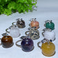 Crystal Apple Key Chain Crystal Healing Bulk Wholesale