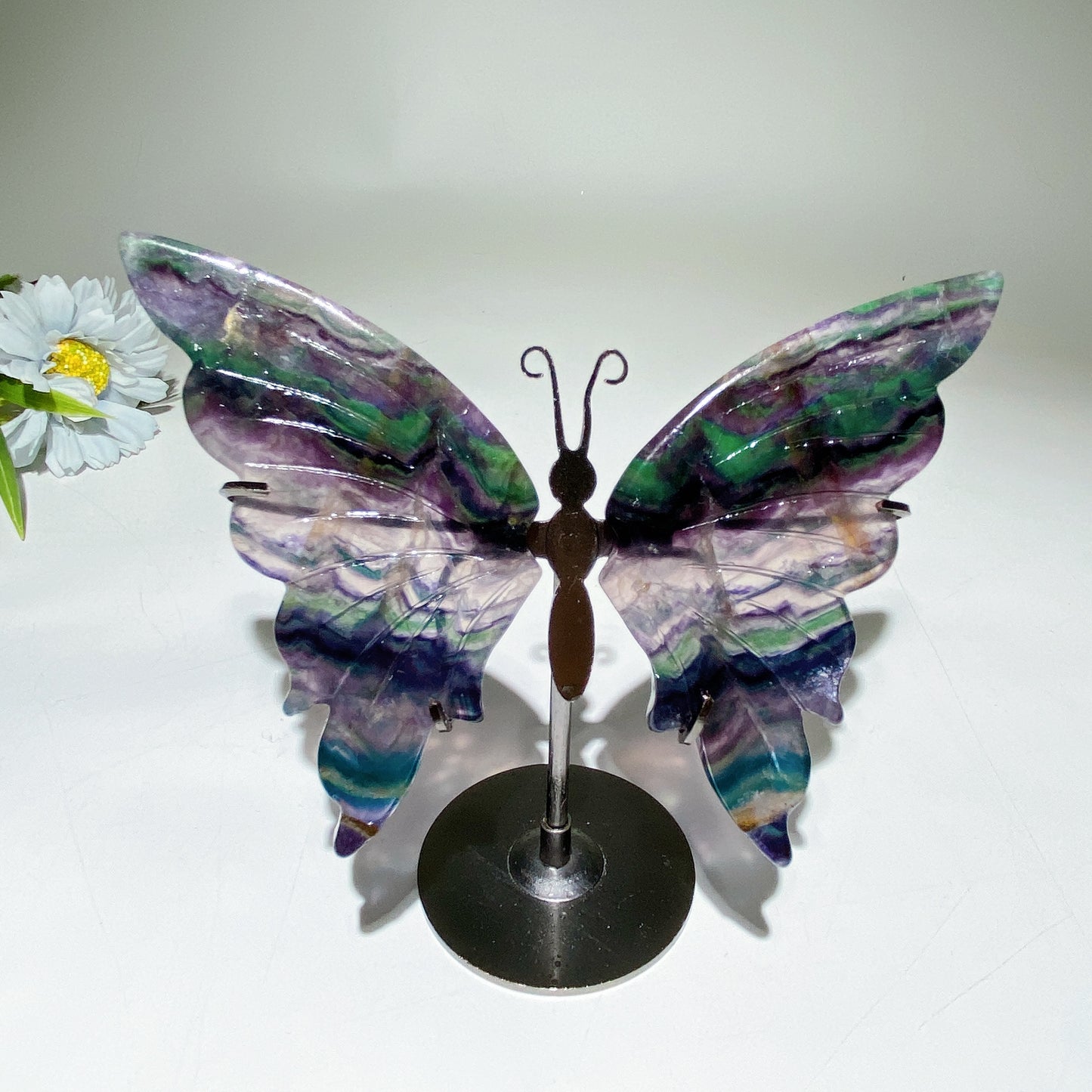 Crystal Butterfly Wings with Stand Crystal Healing Bulk Wholesale