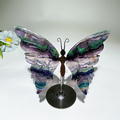Crystal Butterfly Wings with Stand Crystal Healing Bulk Wholesale