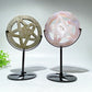 3.8" Crystal Pentacle Carving with Stand Crystal Healing Bulk Wholesale