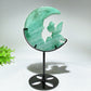 Crystal Fairy on Moon Carving with Stand Crystal Healing Bulk Wholesale