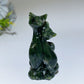 2.5" Crystal Cats Carving Crystal Healing Bulk Wholesale