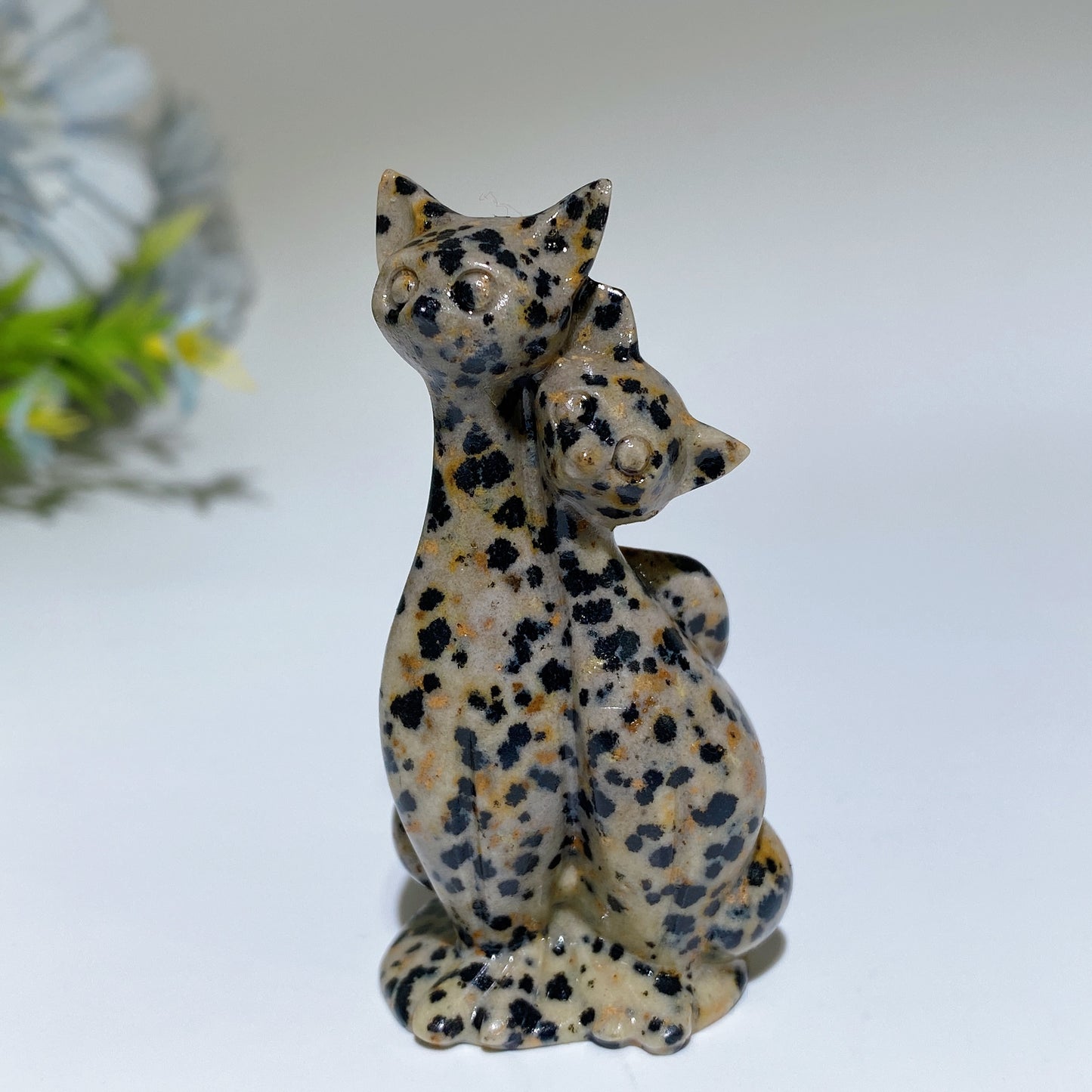 2.5" Crystal Cats Carving Crystal Healing Bulk Wholesale