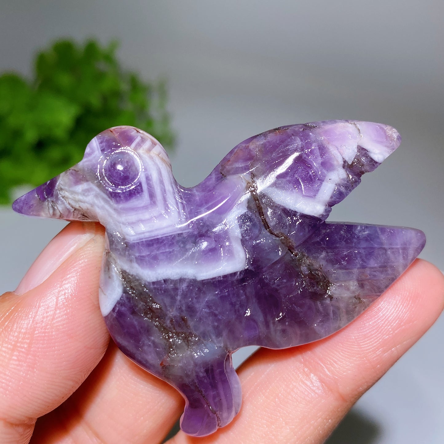 2.2" Crystal Hummingbird Carving Crystal Healing Bulk Wholesale