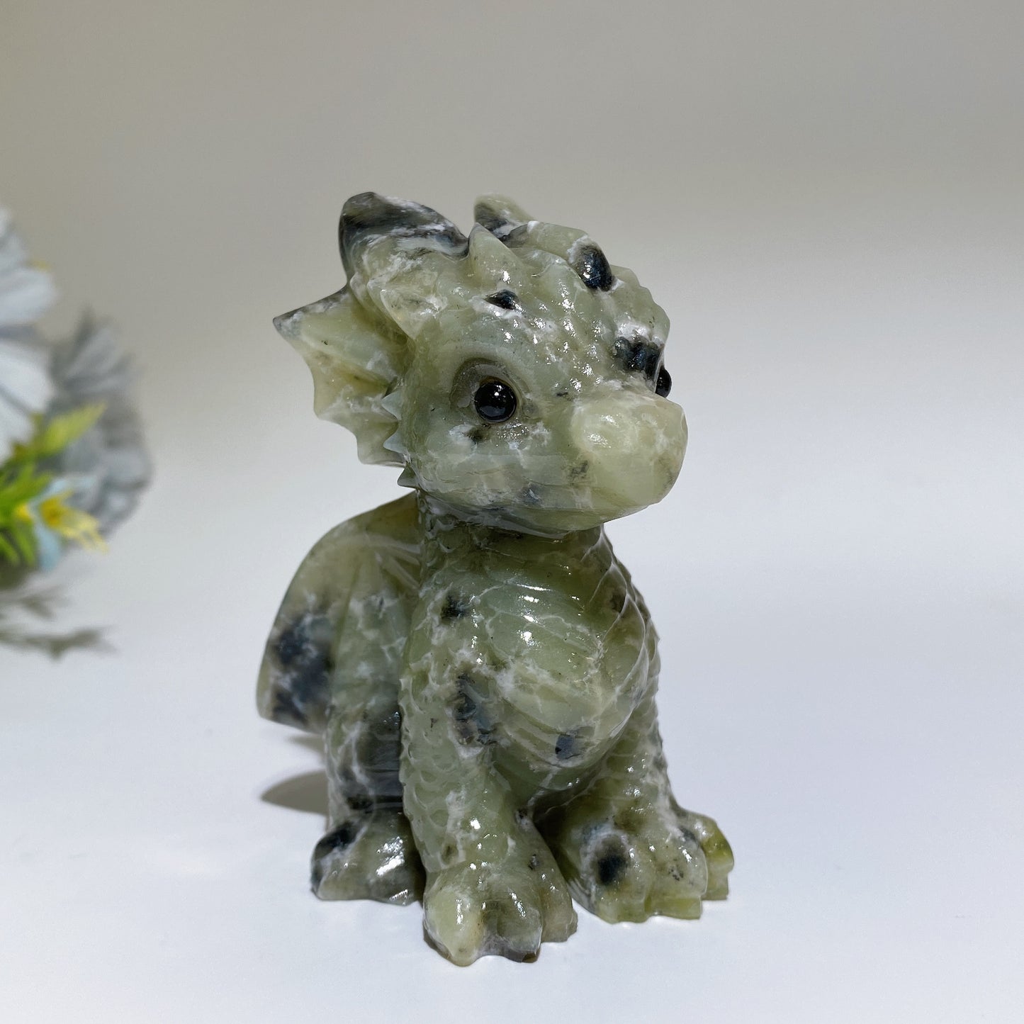 3.2" Crystal Dragon Carving Crystal Healing Bulk Wholesale