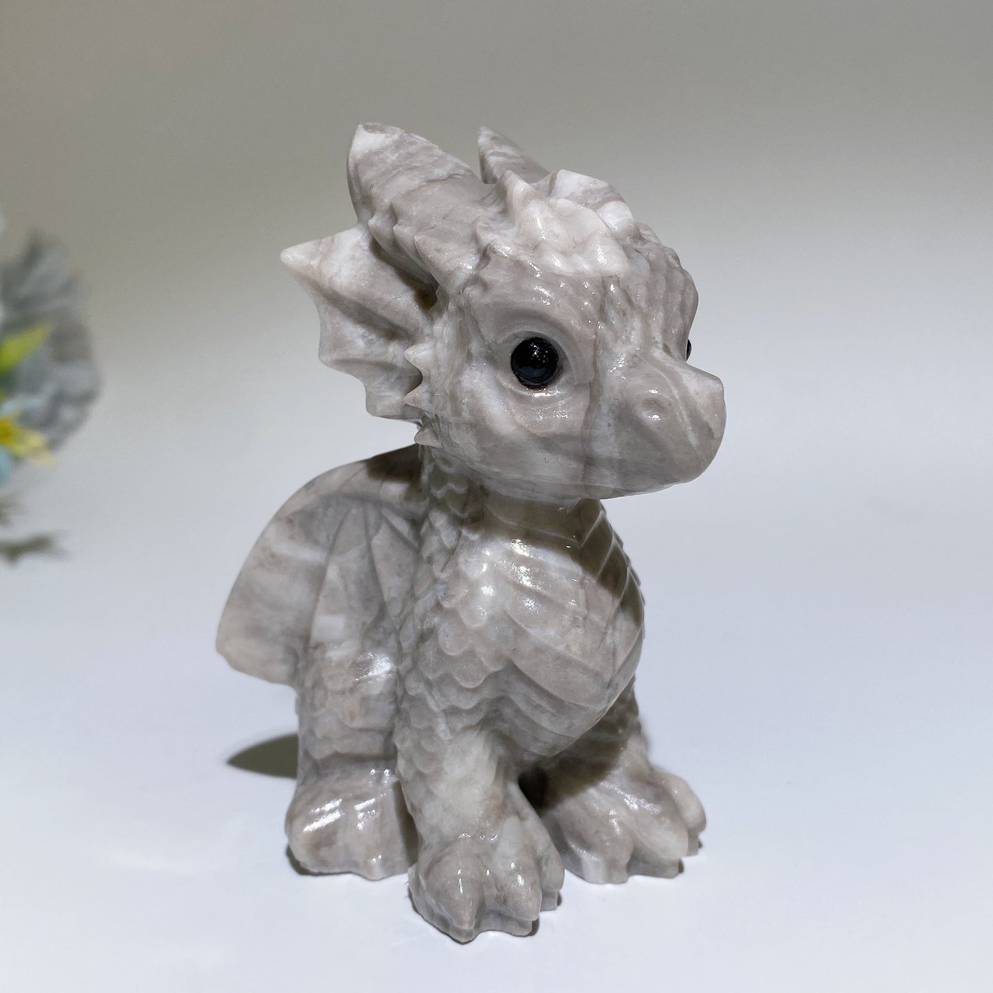 3.2" Crystal Dragon Carving Crystal Healing Bulk Wholesale