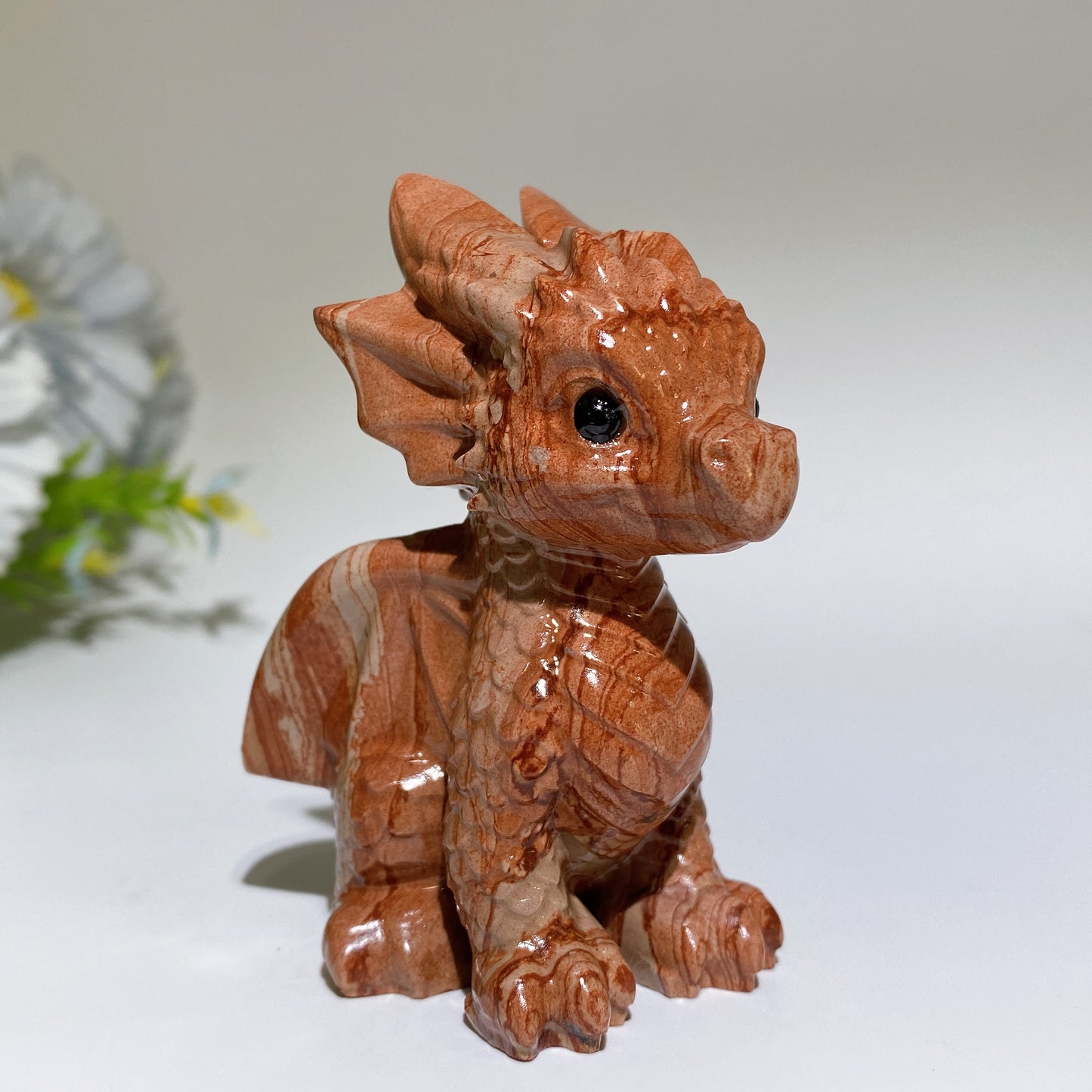 3.2" Crystal Dragon Carving Crystal Healing Bulk Wholesale