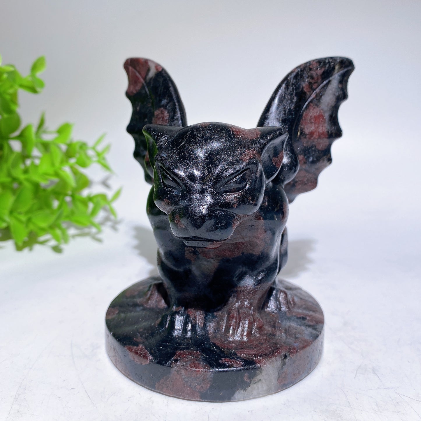 3.8" Crystal Gargoyle Carving Crystal Healing Bulk Wholesale