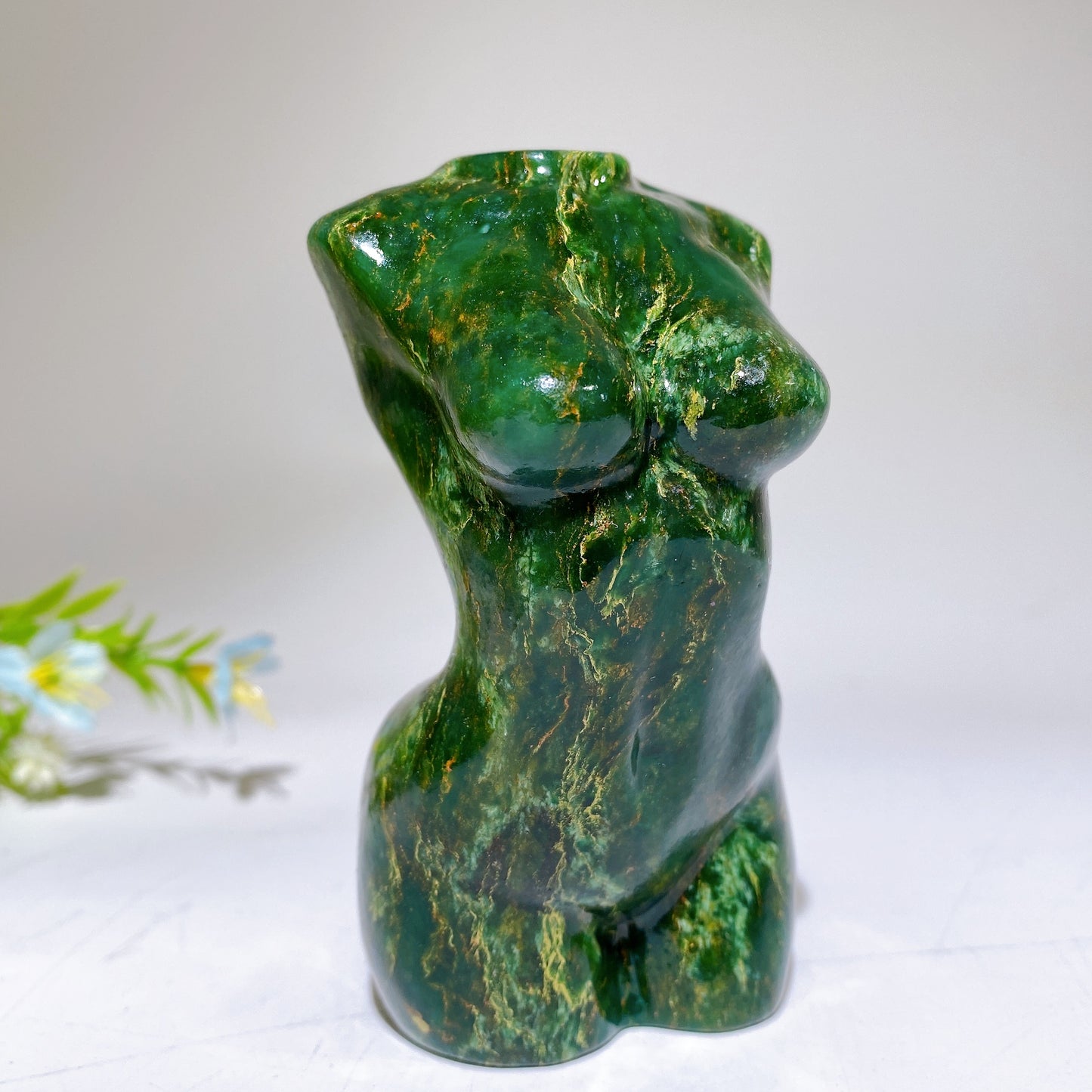 1.9"-3.7" Emerald Carving Crystal Healing Bulk Wholesale