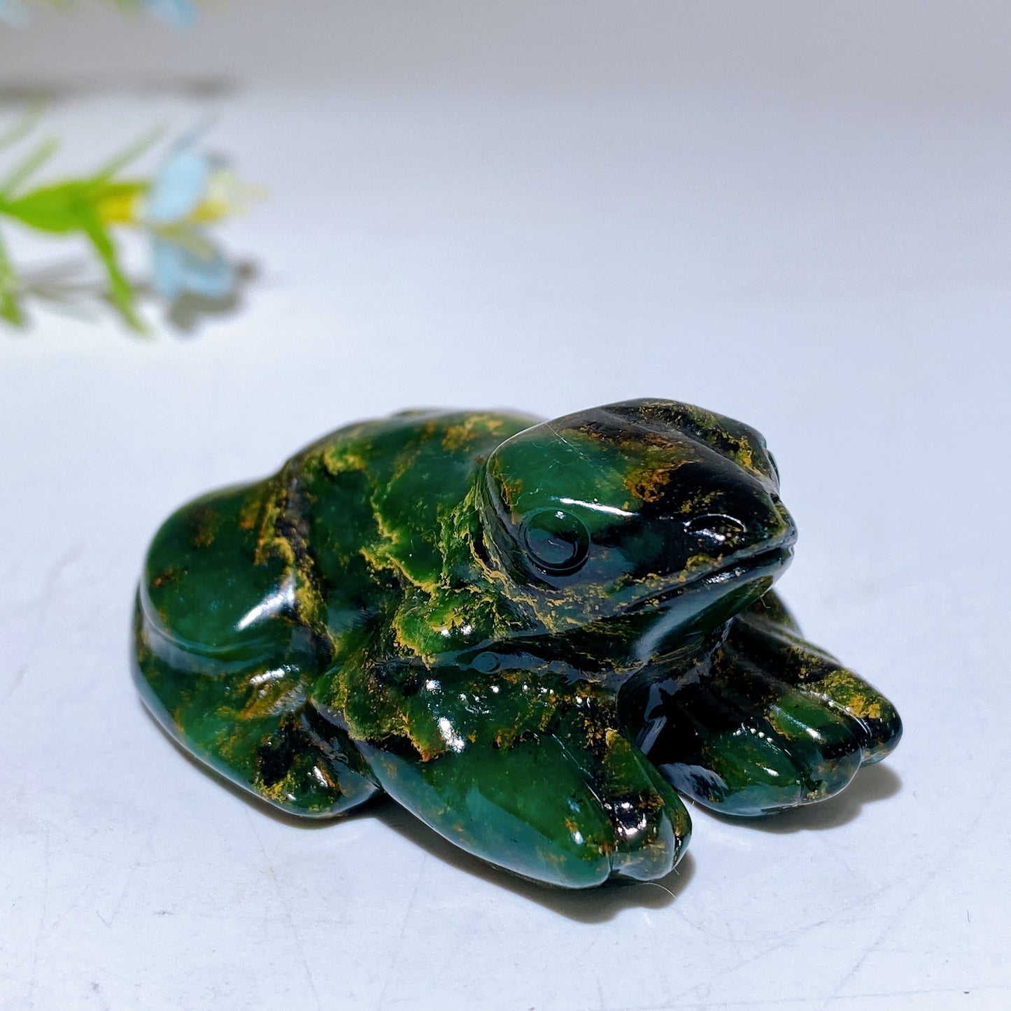 1.9"-3.7" Emerald Carving Crystal Healing Bulk Wholesale