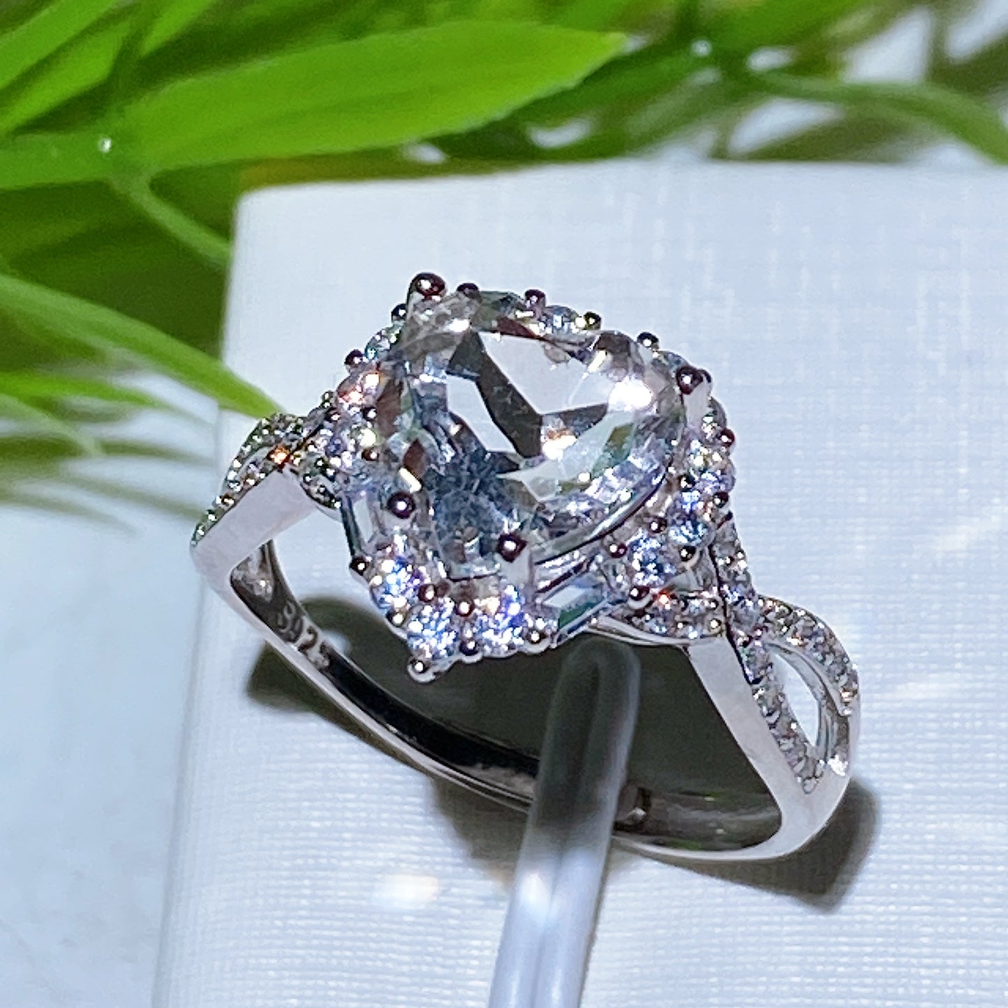 Sterling Silver Crystal Ring Pendant Necklace Crystal Healing Bulk Wholesale