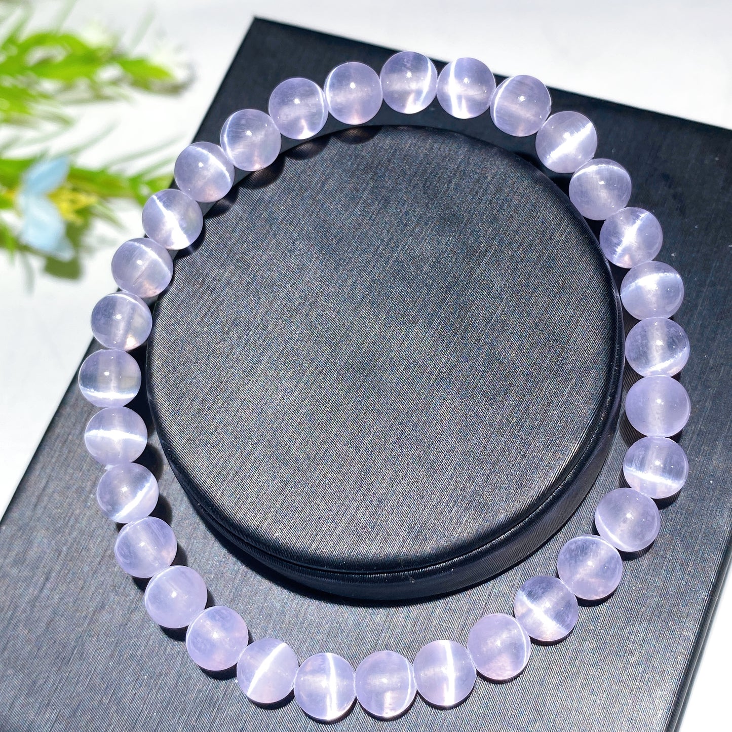 6mm Selenite Bracelet Crystal Healing Bulk Wholesale