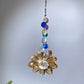 32cm Glass Sunflower Suncatcher Crystal Healing Bulk Wholesale
