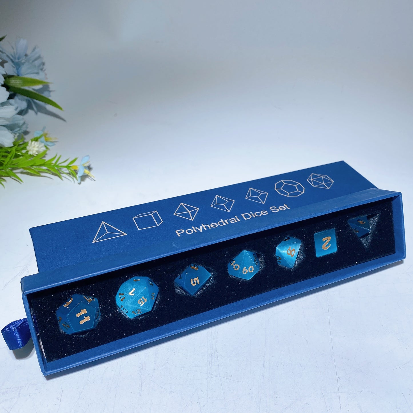 15-20mm Polyhedral Dice Set Crystal Healing Bulk Wholesale