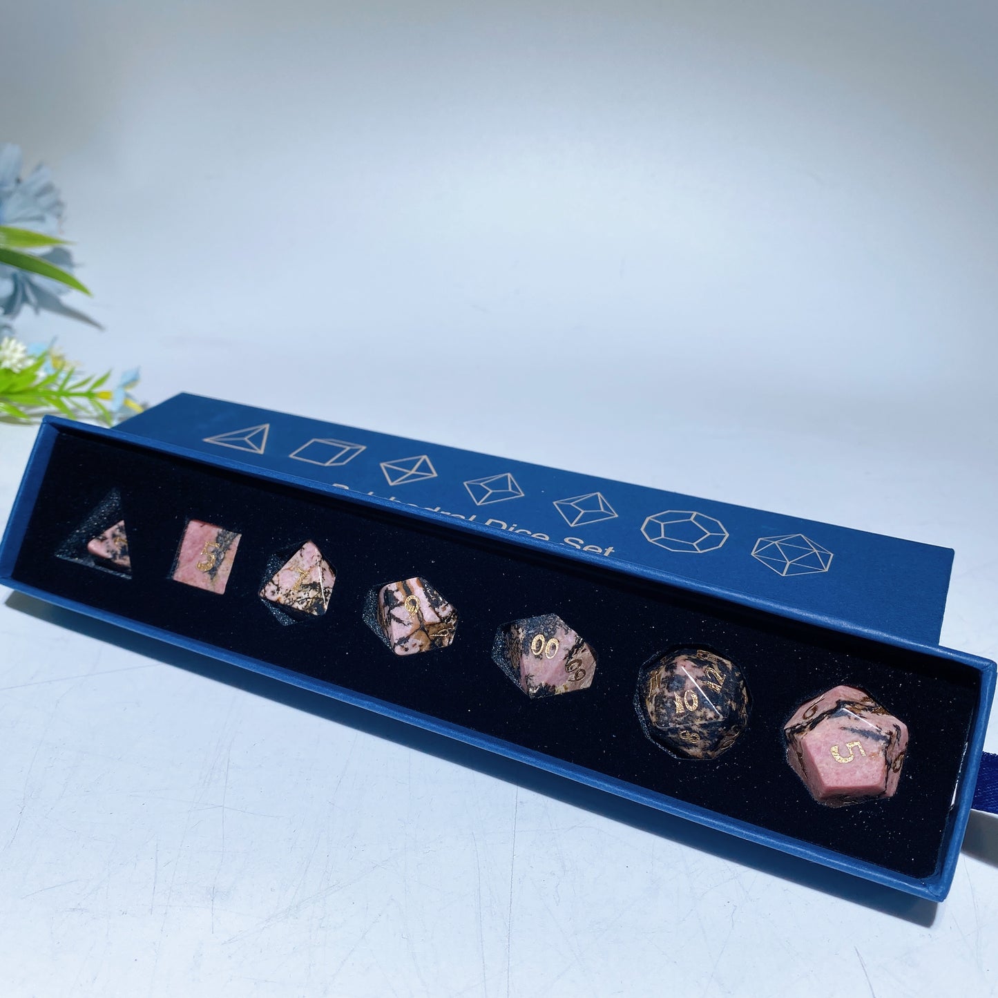 15-20mm Polyhedral Dice Set Crystal Healing Bulk Wholesale