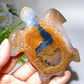 10cm Druzy Agate Turtle Carving Crystal Healing Bulk Wholesale