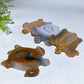 10cm Druzy Agate Turtle Carving Crystal Healing Bulk Wholesale
