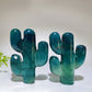3.2" Fluorite Cactus Carving Crystal Healing Bulk Wholesale