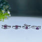 White Cooper Alexanderite Ring Crystal Healing Bulk Wholesale