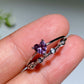 White Cooper Alexanderite Ring Crystal Healing Bulk Wholesale