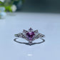 White Cooper Alexanderite Ring Crystal Healing Bulk Wholesale