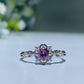White Cooper Alexanderite Ring Crystal Healing Bulk Wholesale