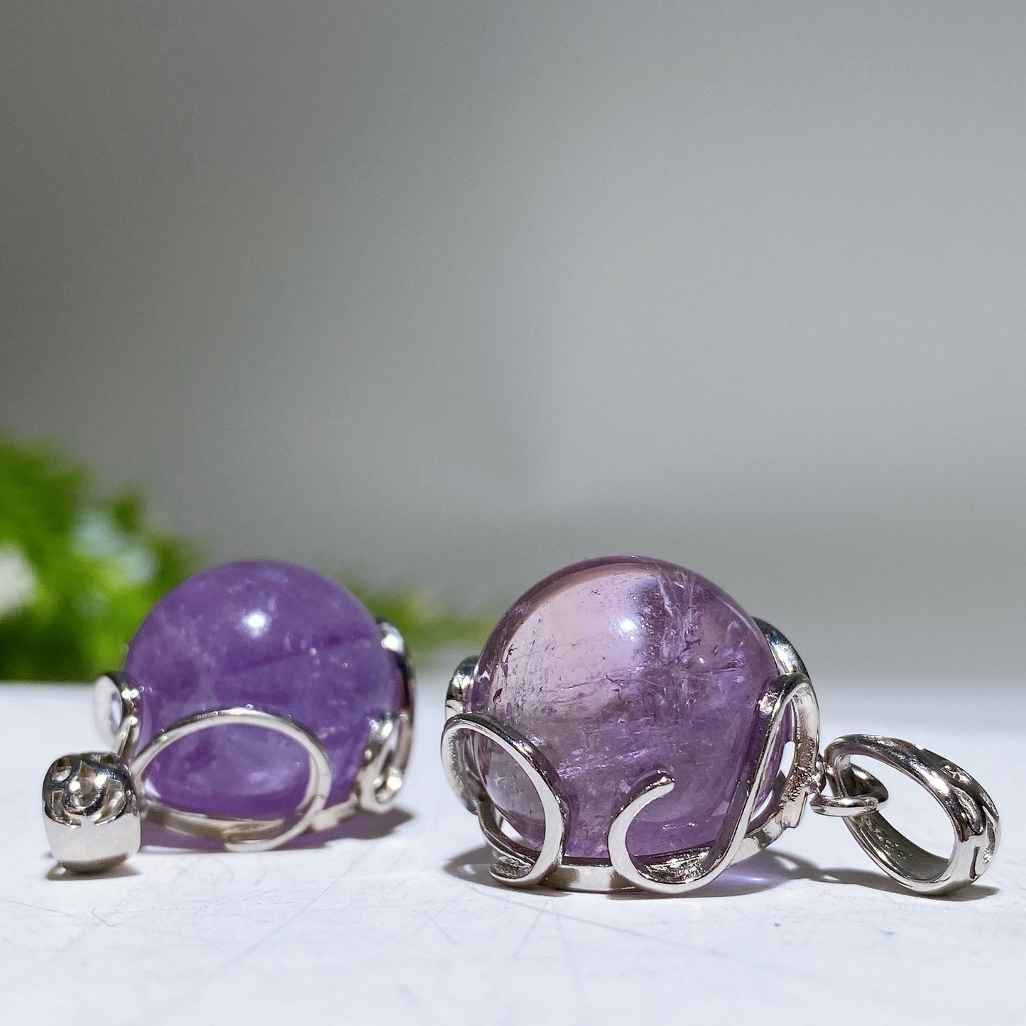 20mm Amethyst Pendant Crystal Healing Bulk Wholesale