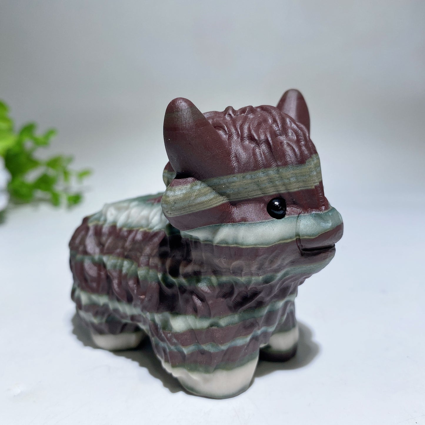 3.2" Crystal Cattle Carving Crystal Healing Bulk Wholesale