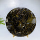 16.5cm-20cm Green Mica Round Slab with Stand Bulk Wholesale